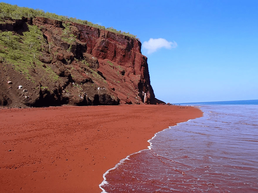 Rabida Red Sand Beach, Galapagos