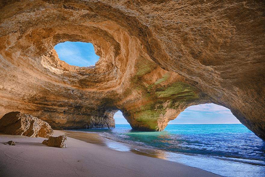 Cave Beach in Portugal’s Algarve
