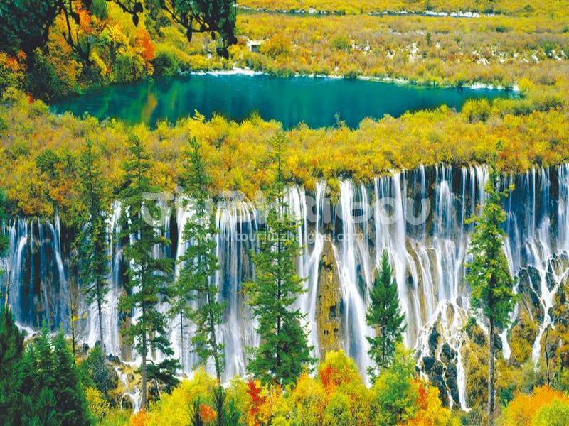 The Hidden Waterfalls of Jiuzhaigou Valley