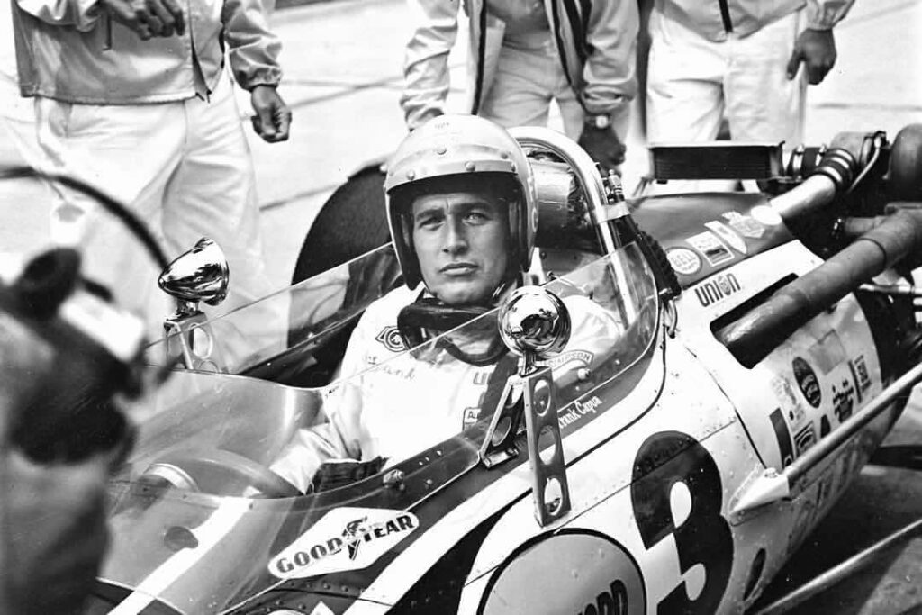 Race day with Paul Newman