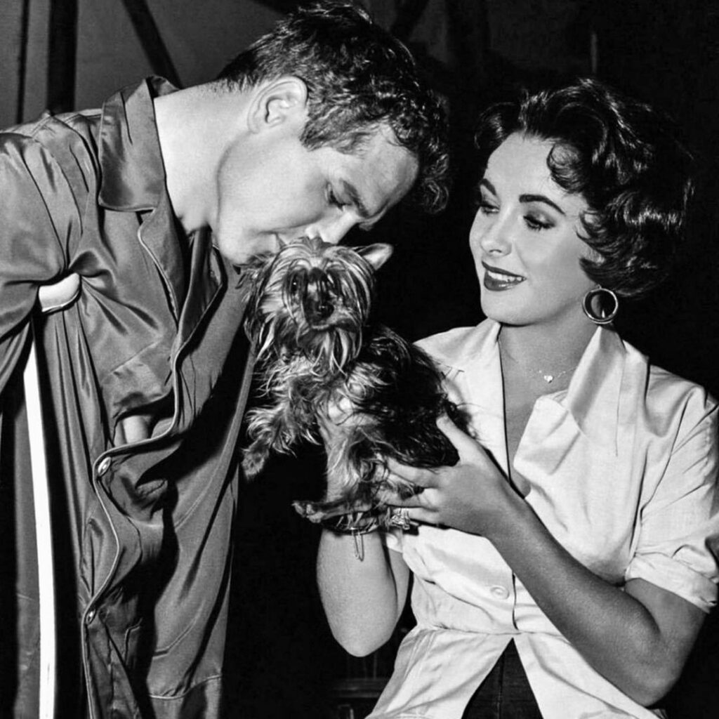 Paul Newman and Elizabeth Taylor